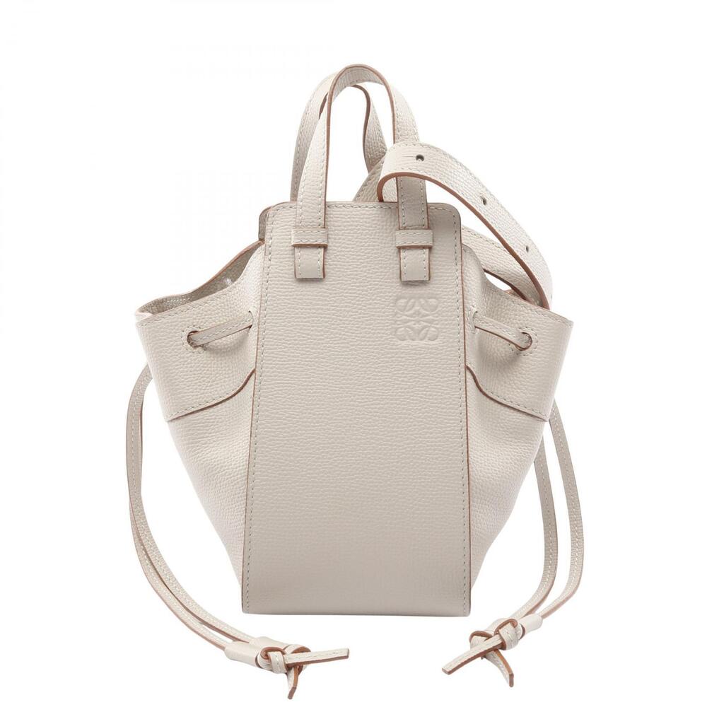 Loewe Hammock Handbag Leather Beige